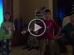 Luke Ella Christmas Eve